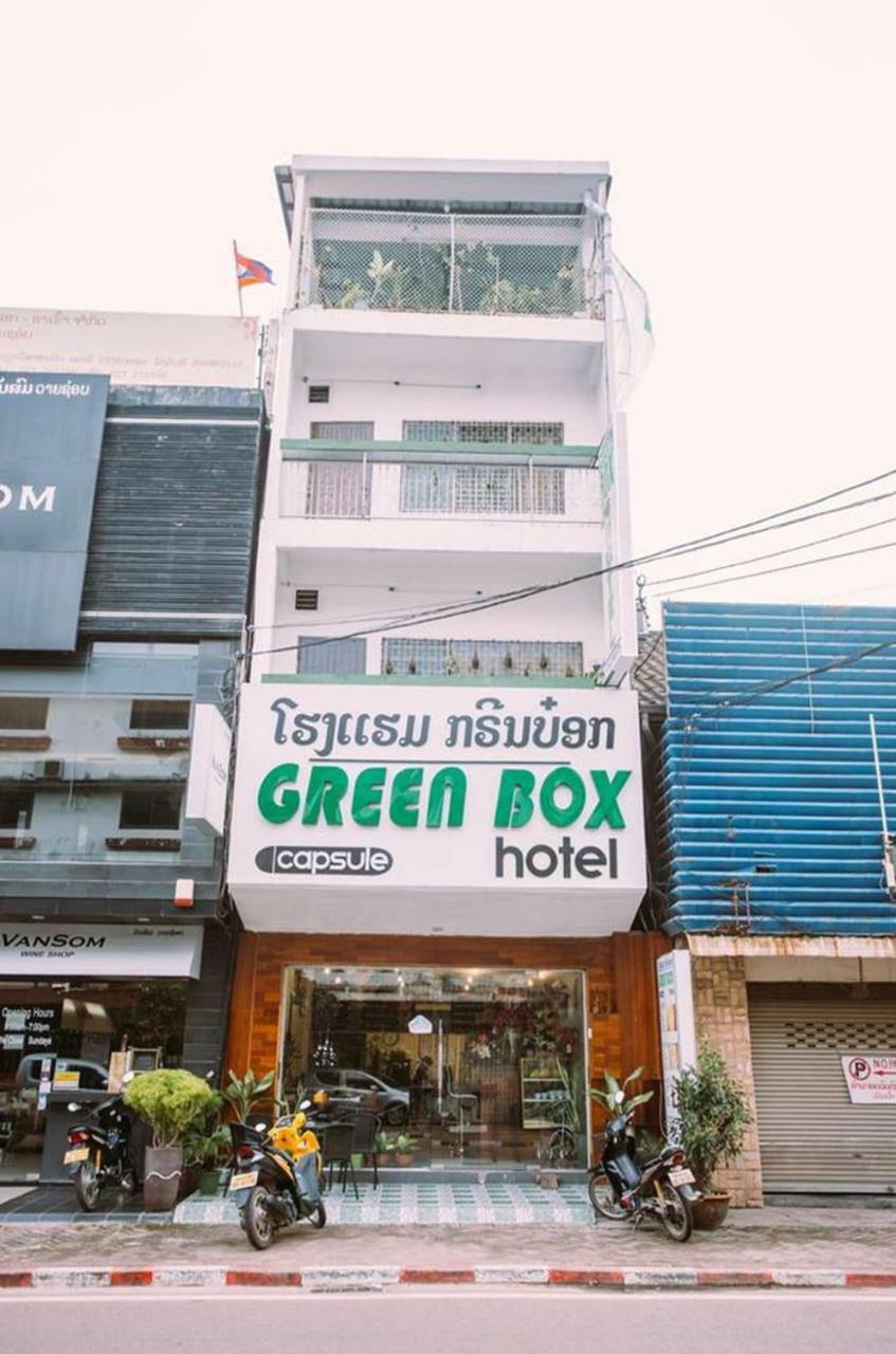 Green Box Capsule Hostel & Hotel Viêng Chăn Ngoại thất bức ảnh